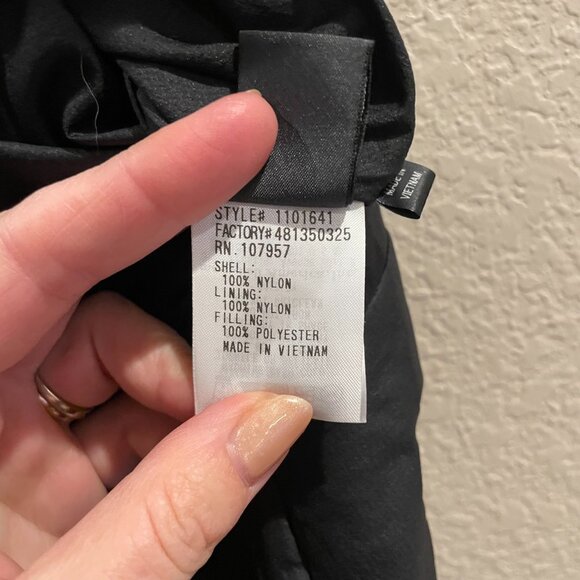 Men's Montbell Thermawrap Parka Black Grey Reversible Size Large - Picture 6 of 7